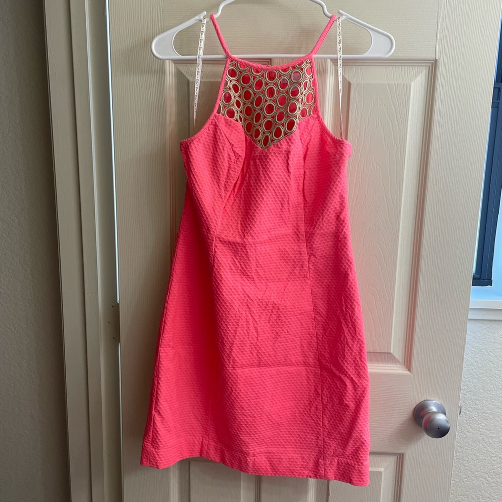 Lilly Pulitzer pink dress
